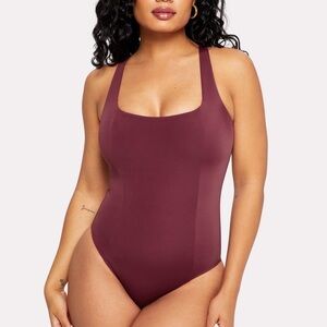 Burgundy YITTY One Piece Swimsuit